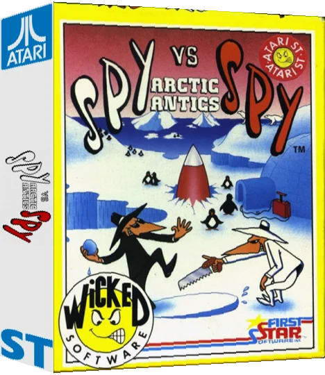 Spy vs Spy - Arctic Antics — box-3D (EU)