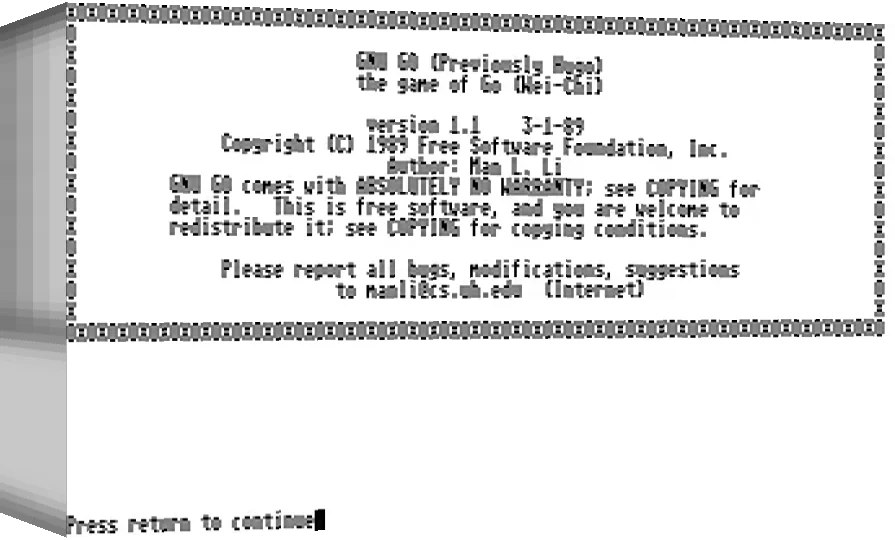 GNU Go — box-3D (WOR)