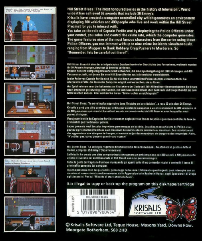 Hill Street Blues — box-2D-back (EU)