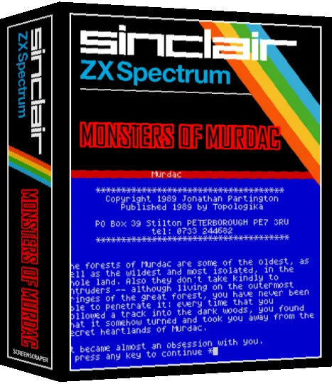 Monsters of Murdac — box-3D (SS)