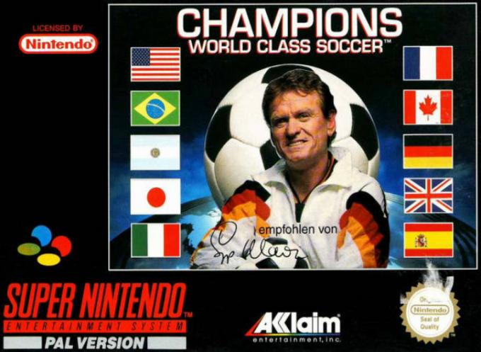 Champions World Class Soccer — box-2D (DE)