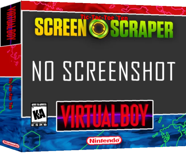 Tic-Tac-Toe 'Ten — box-3D (SS)