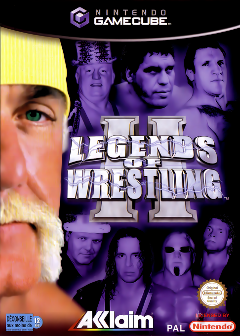Legends of Wrestling II — box-2D (FR)