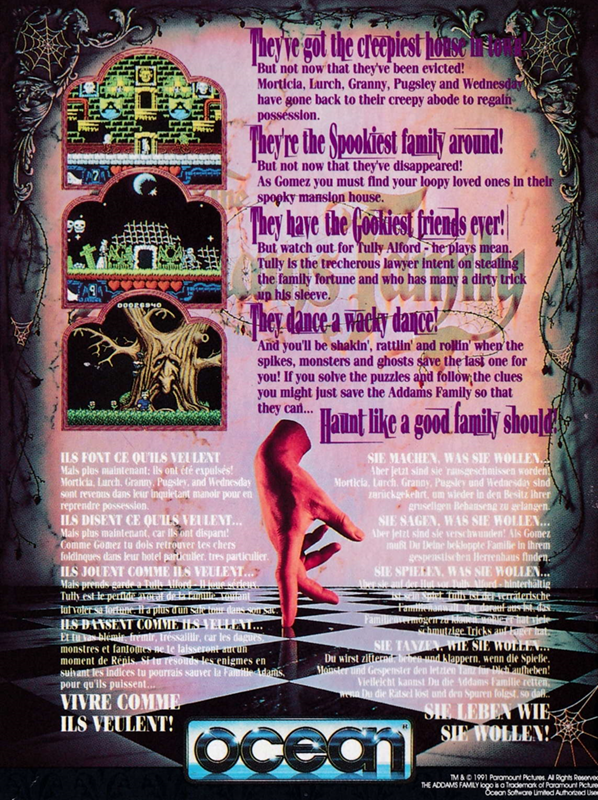 Addams Family, The — box-2D-back (EU)