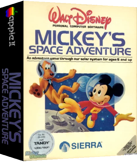Mickey's Space Adventure — box-3D (US)