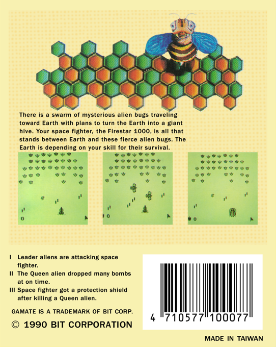 Galaxy Invaders — box-2D-back (WOR)