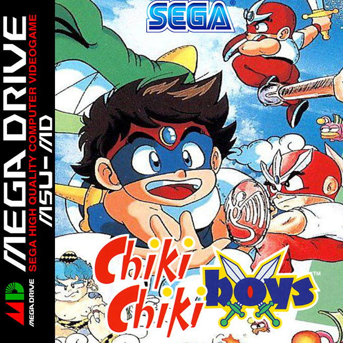 Chiki Chiki Boys box art