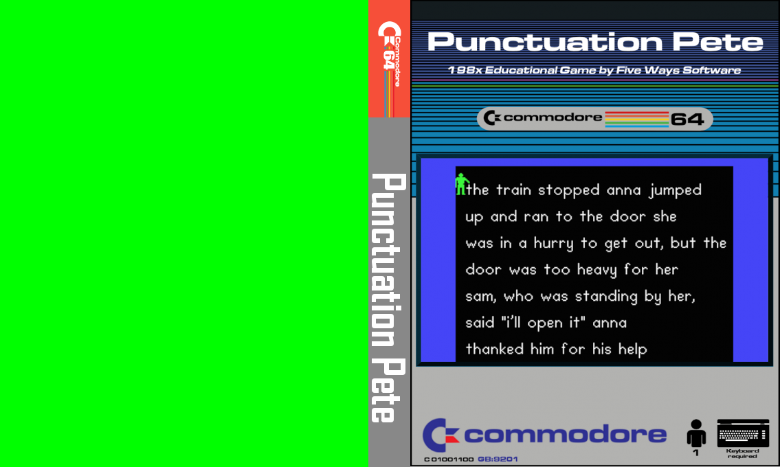 Punctuation Pete — box-texture (CUS)