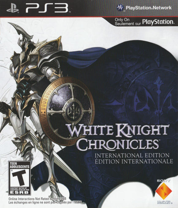 White Knight Chronicles — box-2D (CA)