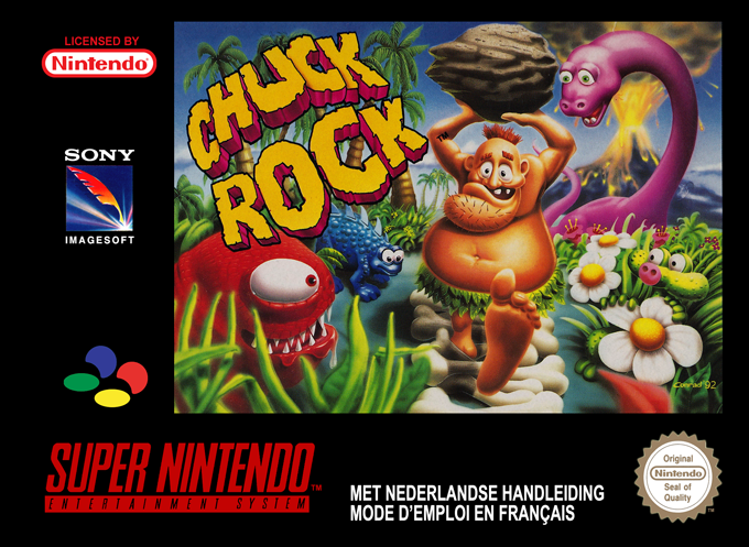Chuck Rock — box-2D (EU)