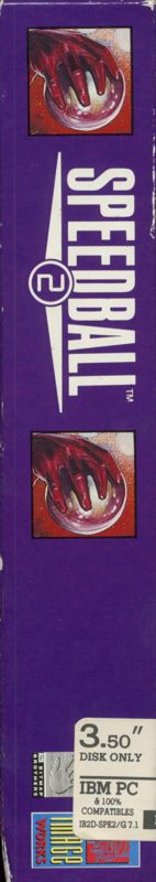 Speedball 2 - Brutal Deluxe — box-2D-side (FR)