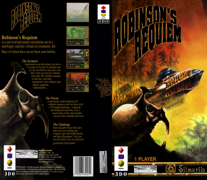 Robinson's Requiem — box-texture (US)