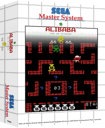 Alibaba and 40 Thieves — box-3D (SS)
