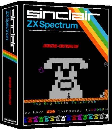 Jet Set Willy - Willy Takes a Trip — box-3D (SS)