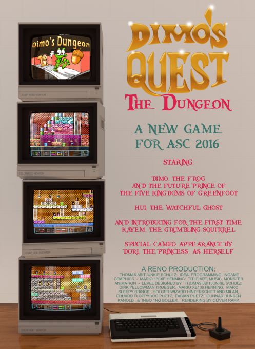 Dimo's Quest - The Dungeon — box-2D-back (WOR)