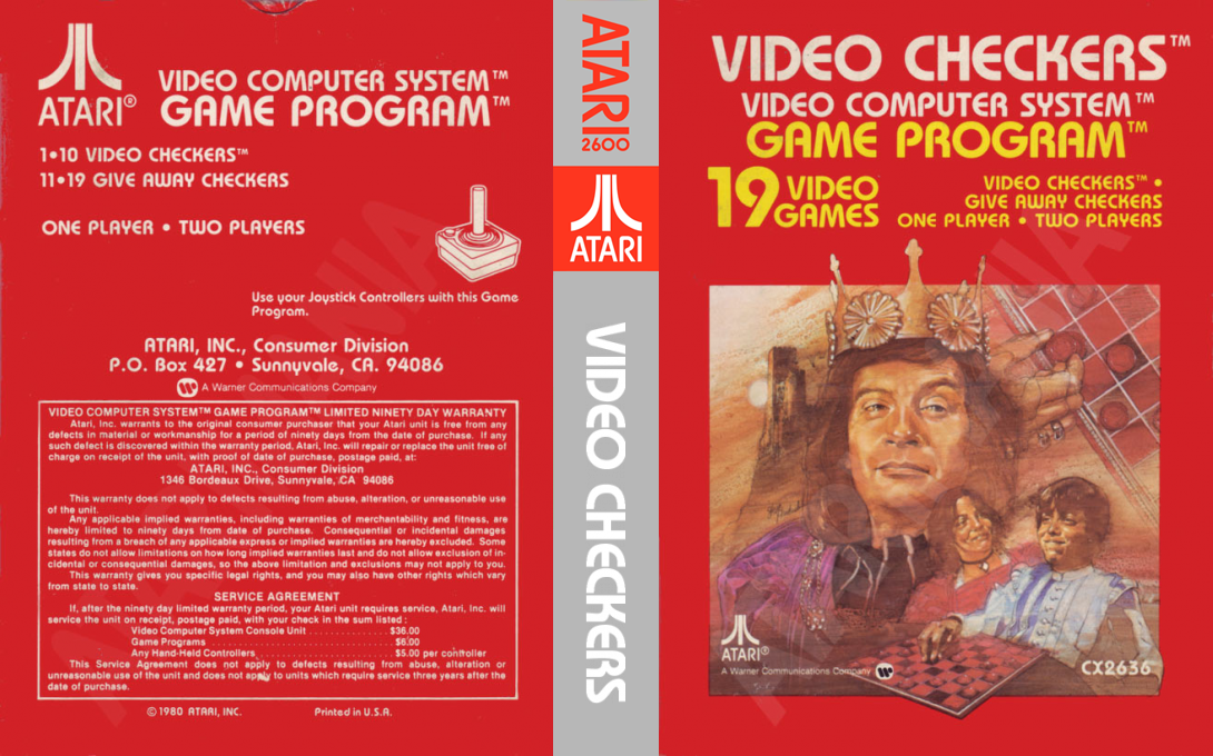 Video Checkers — box-texture (US)
