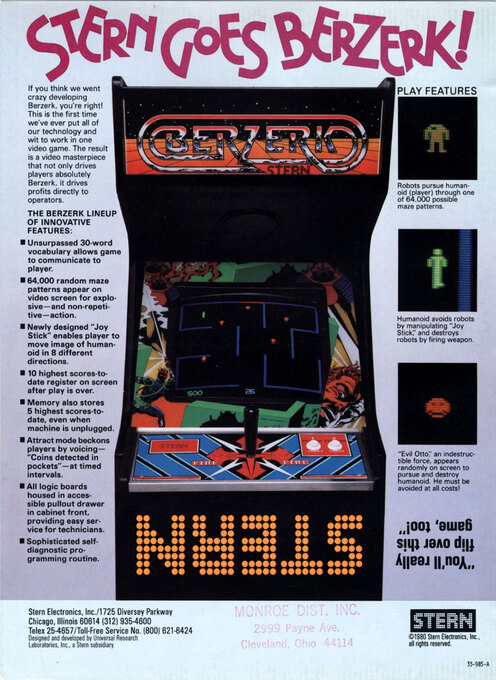 Berzerk — box-2D-back (WOR)