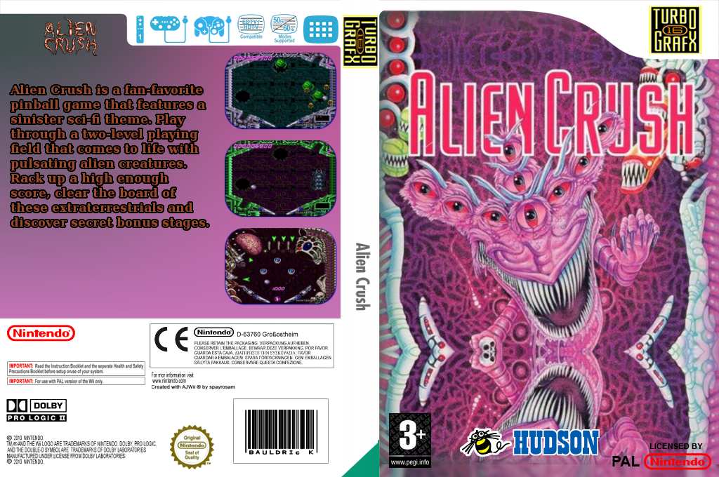 Alien Crush — box-texture (EU)