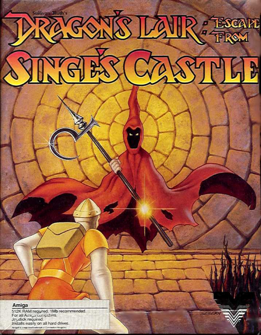 Dragon's Lair - Escape from Singe's Castle box art