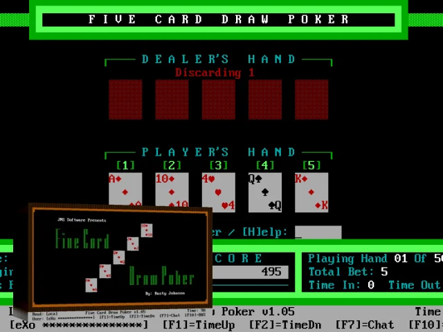 Five Card Draw Poker — mixrbv2 (WOR)