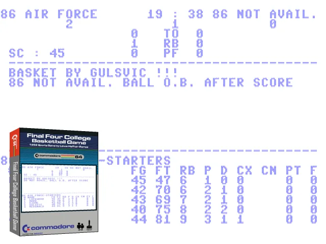 Final Four College Basketball Game — mixrbv2 (CUS)