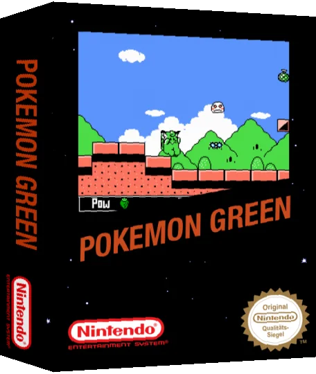Pokemon Green — box-3D (SS)