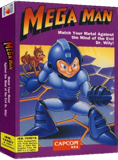 Mega Man — box-3D (US)