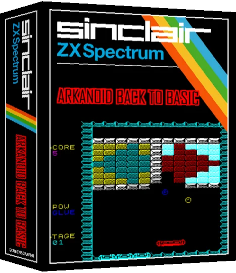 Arkanoid Back to Basic — box-3D (SS)
