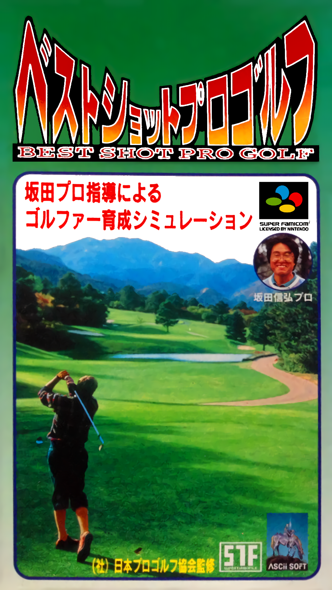 Best Shot Pro Golf box art