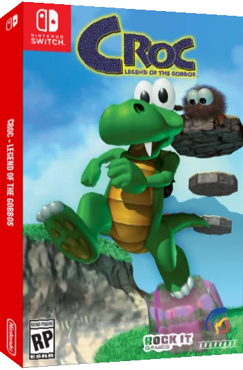 Croc - Legend Of The Gobbos — box-3D (US)
