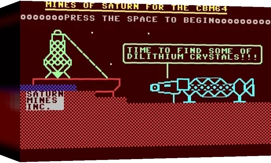 Mines of Saturn — box-3D (WOR)