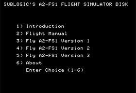 A2-FS1 Flight Simulator — sstitle (WOR)