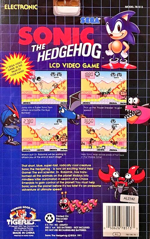 Sonic The Hedgehog — flyer (WOR)