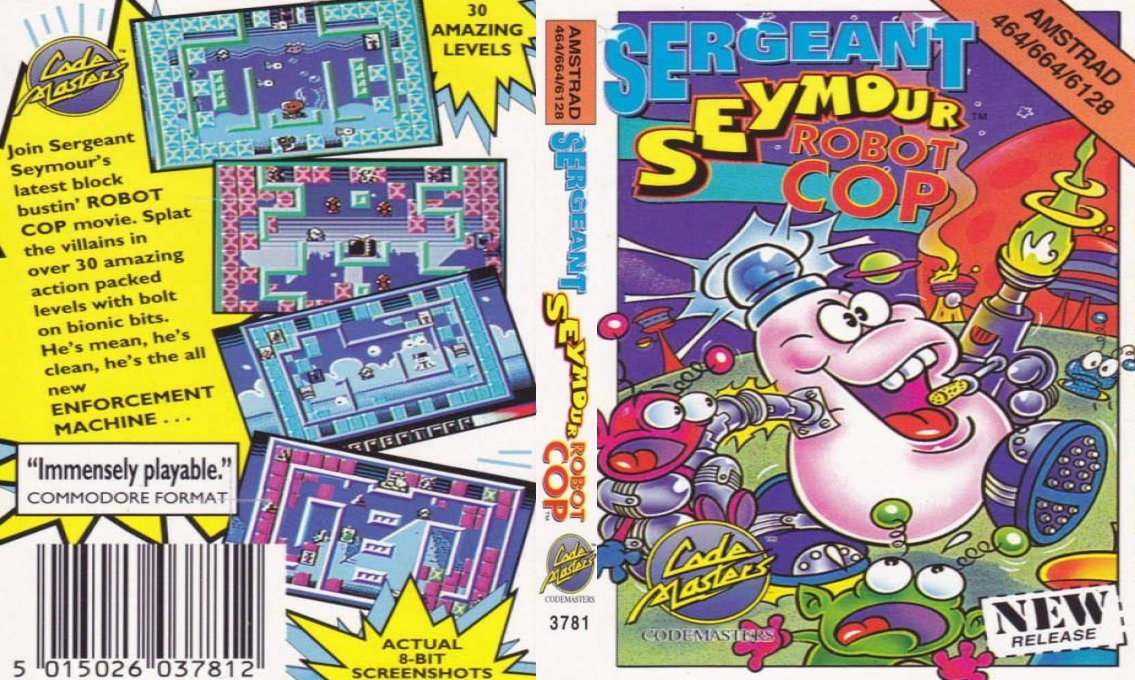 Sergeant Seymour Robotcop — box-texture (EU)