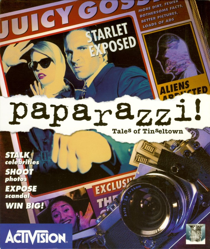 Paparazzi! Tales of Tinseltown box art