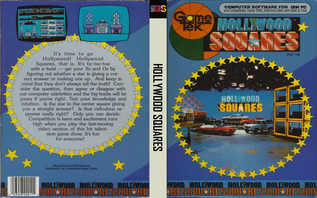 Hollywood Squares — box-texture (US)