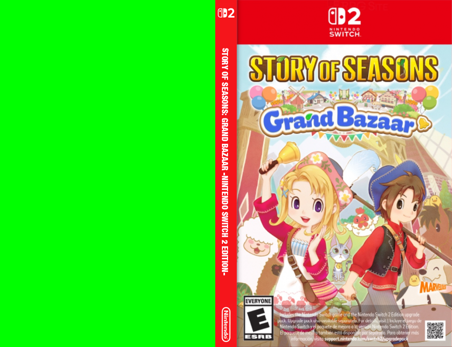 Story of Seasons - Grand Bazaar -Nintendo Switch 2 Edition- — box-texture (US)
