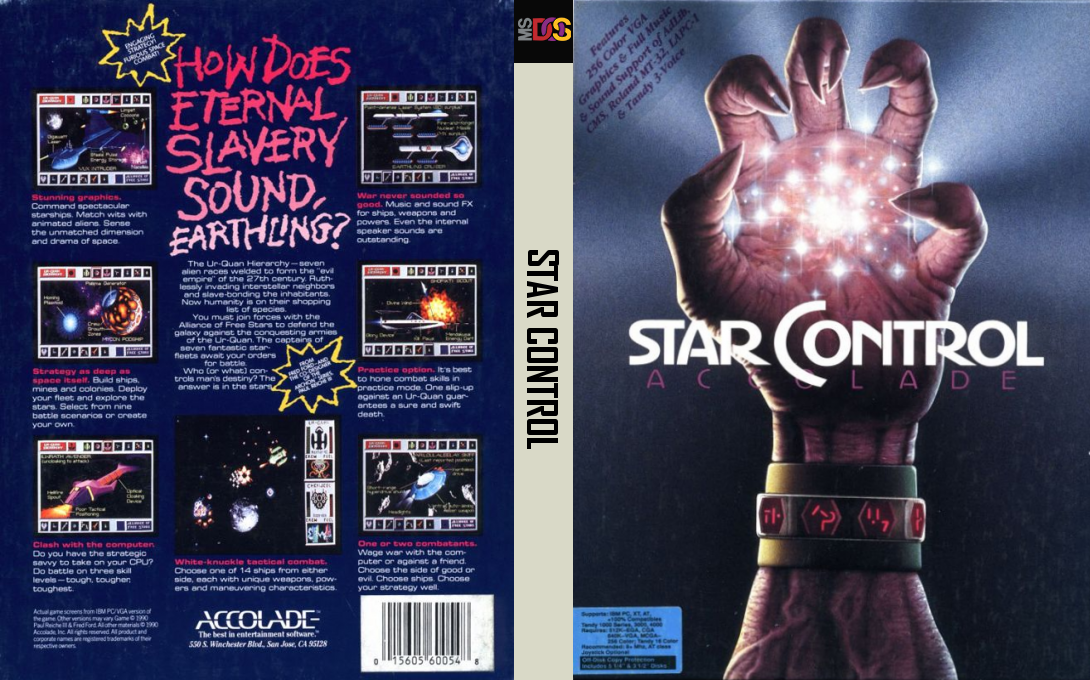 Star Control — box-texture (US)
