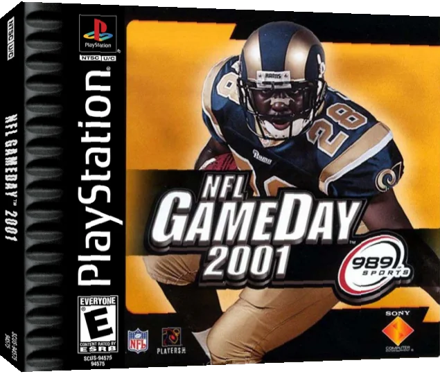 Nfl Gameday 2001 — box-3D (US)