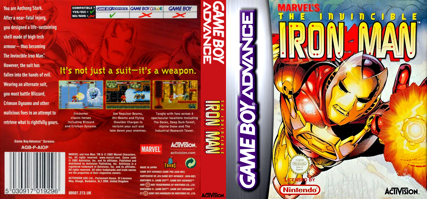 Invincible Iron Man, The — box-texture (EU)