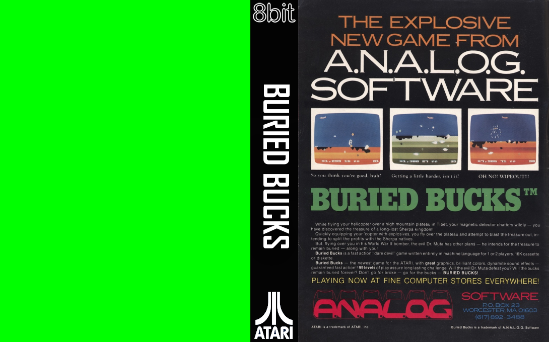 Buried Bucks — box-texture (US)