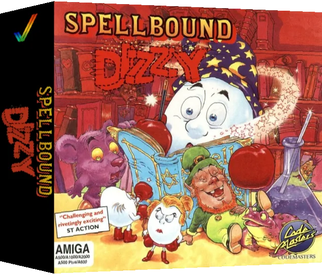 Spellbound Dizzy — box-3D (CUS)