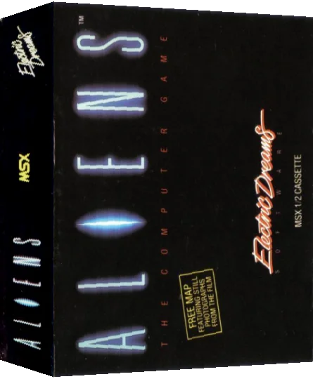 Aliens - The Computer Game — box-3D (EU)
