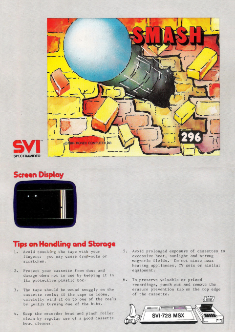 Four Wall Smash — box-2D-back (EU)