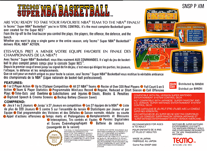 Tecmo Super Nba Basketball — box-2D-back (EU)