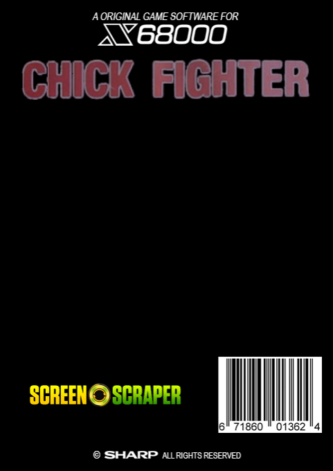 Chick Fighter — box-2D-back (SS)