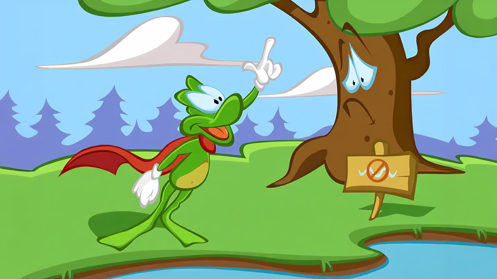 Superfrog — fanart