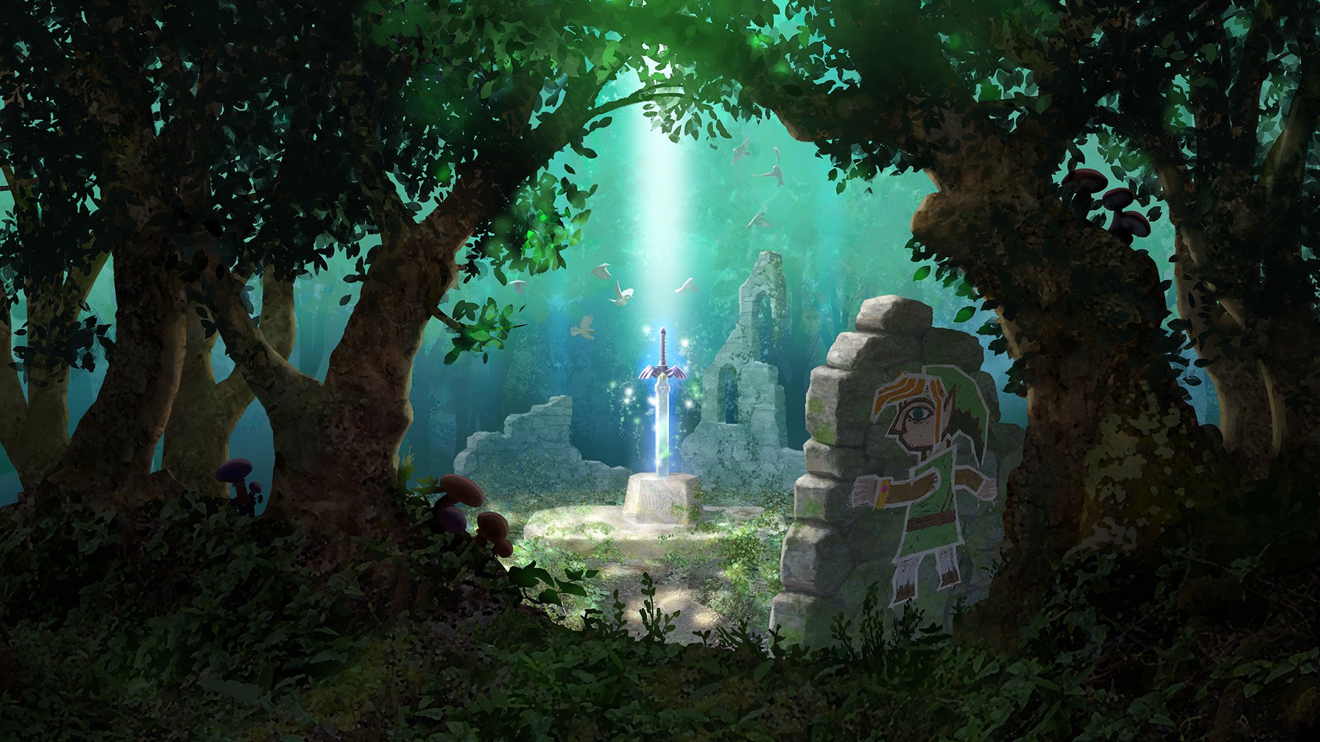 The Legend of Zelda : Parallel Worlds — fanart