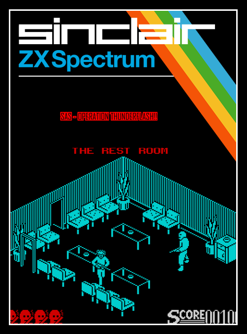 SAS - Operation Thunderflash!! — box-2D (SS)