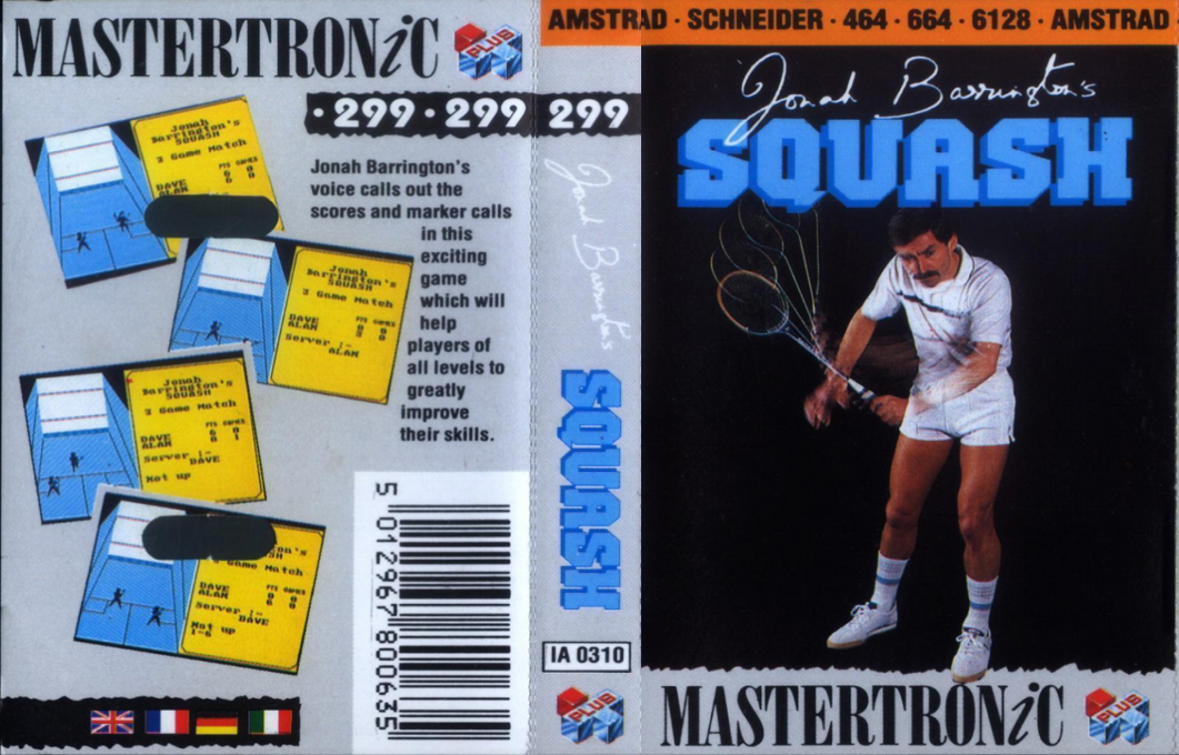Jonah Barrington's Squash — box-texture (EU)